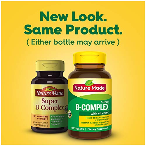 Nature Made Super B Complex with Vitamin C 140 Tablets