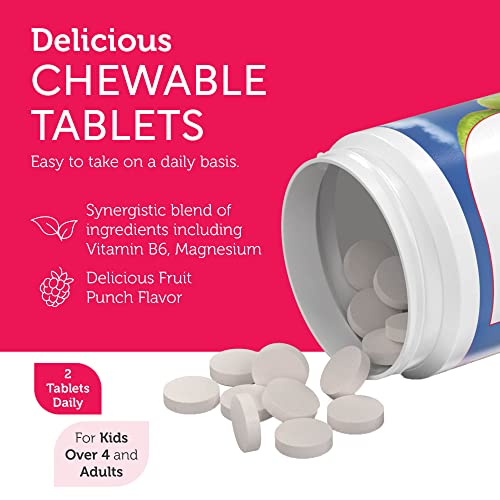 Zahler ChildCalm Chewable Magnesium for Kids 60 Fruit Punch Tablets