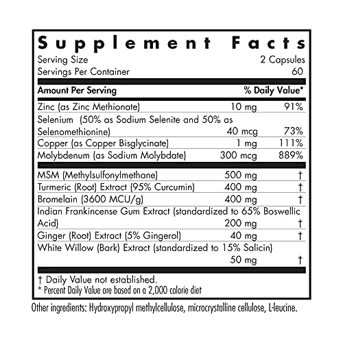 Allergy Research Group InflaMed 120 Veg Cap Joint Support