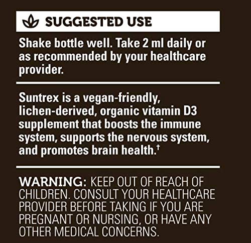 Global Healing Center Liquid Vitamin D3 | 5000 IU (2 Fl Oz)