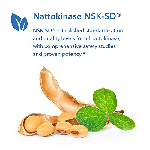 Allergy Research Group Nattokinase NSK-SD 50mg - 300 Vegetarian Capsules