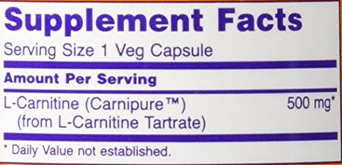 Now Foods L-Carnitine 500 mg 180 Capsules