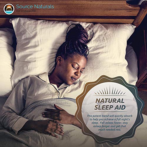 Source Naturals Sleep Science Melatonin 2.5 mg Peppermint Flavor - Helps Promote Sleep - 60 Lozenge Tablets