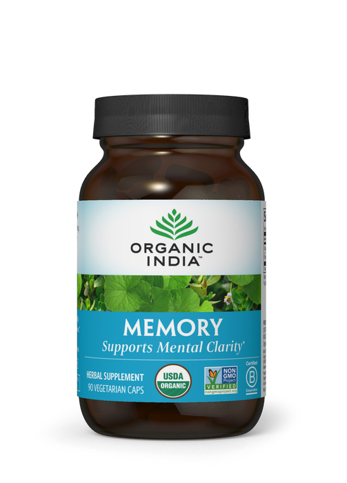 Organic India Memory 90 vegcaps