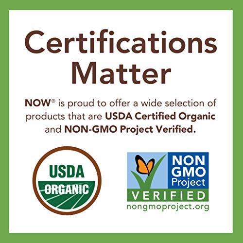 NOW Foods, Certified Organic Maple Syrup, Grade A Dark Color, Certified Non-GMO, Pure, Robust Taste, 16-Ounce