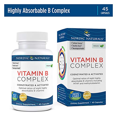 Nordic Naturals Vitamin B Complex 45 Capsules