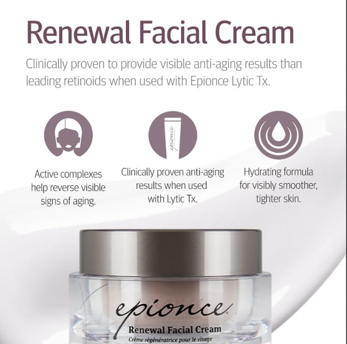 Epionce Renewal Facial Cream - 1.7 oz/50 g