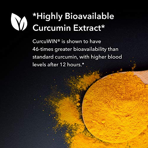 Allergy Research Group - CurcuWin 500 - Bioavailable Curcumin / Turmeric Extract - 60 Vegetarian Capsules