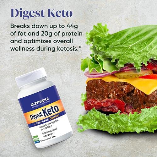 Enzymedica, Digest Keto, Digestive Aid