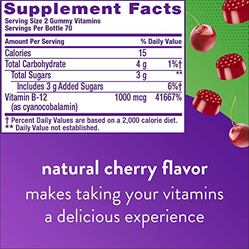 Vitafusion Extra Strength Vitamin B12 Gummy Vitamins 90 Count