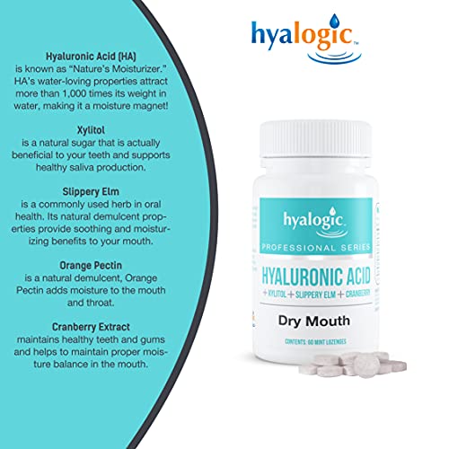 Professional Series Hyaluronic Acid Dry Mouth Mints (60 ct) — Hebron Nutrition