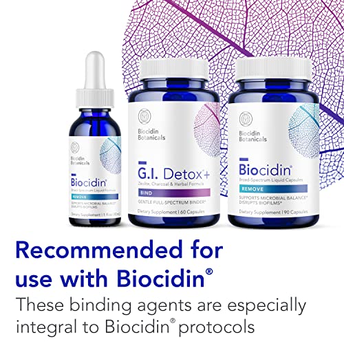 G.I. Detox+ Gentle Binder by Biocidin (60 Capsules)