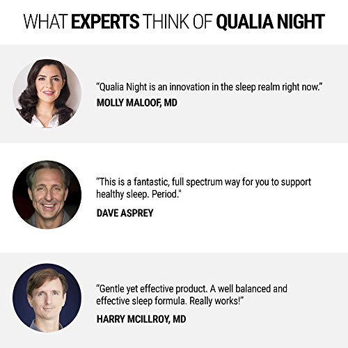 Qualia Night Sleep Aid 60 Count Melatonin-Free by Neurohacker Collective