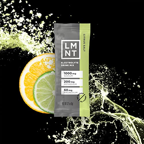 LMNT Zero-Sugar Electrolytes Citrus Salt 30 Sticks