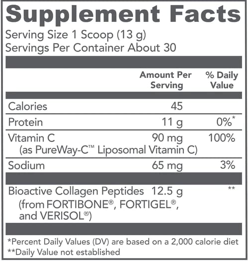 Vital Proteins Professional Bioactive Collagen Daily Foundational 13.9oz