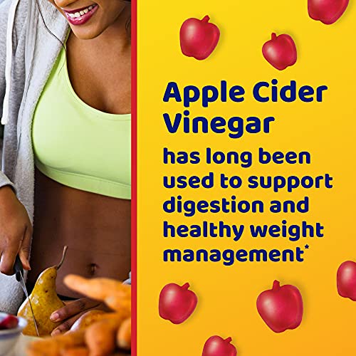 Enzymedica, Apple Cider Vinegar Gummies, Healthy Weight and Digestive Support, 74 Count