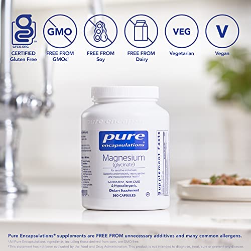 Pure Encapsulations Magnesium Glycinate 360 Capsules