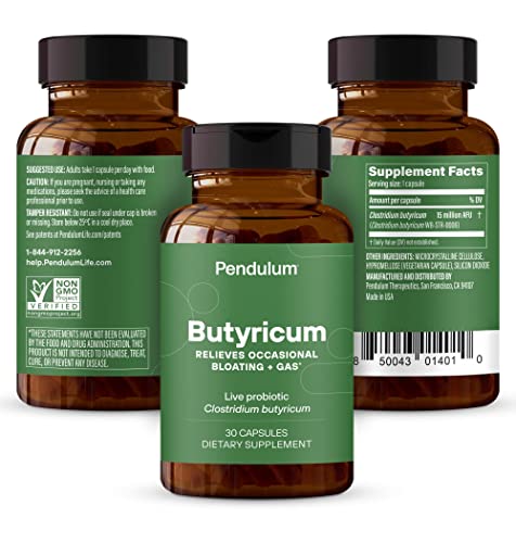 Pendulum Butyricum for Gut Health 30 capsules