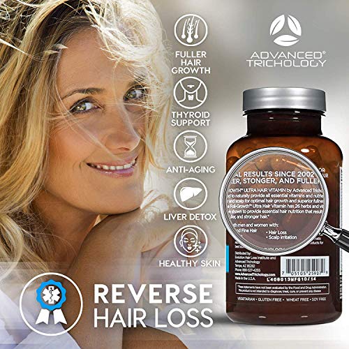 FoliGROWTH™ Hair Growth Supplement for Thicker Fuller Hair 90 Veg Caps