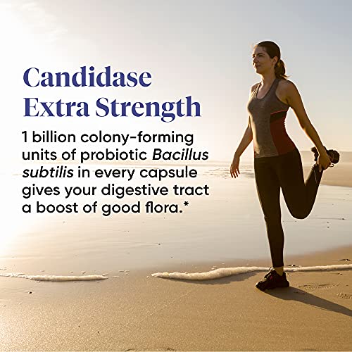 Enzymedica, Candidase Extra Strength, Support for Balanced Yeast Levels, 42 Capsules