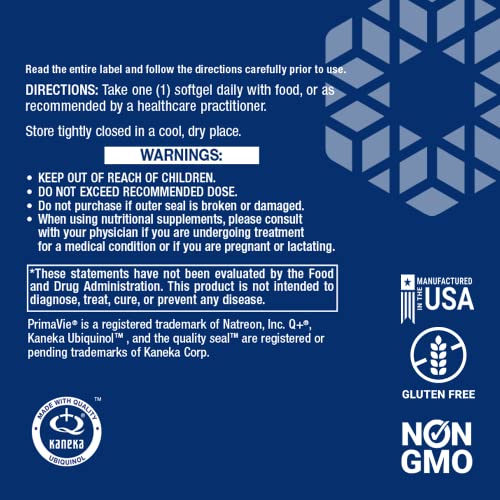 Life Extension Super Ubiquinol CoQ10 with PQQ & Shilajit 30 Softgels