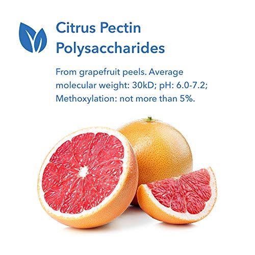 Allergy Research Group - Modified Citrus Pectin - Low Molecular Weight - Cleansing - 120 Vegetarian Capsules