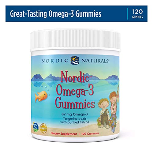 Nordic Naturals Nordic Omega 3 Gummies Tangerine 120 Gummies