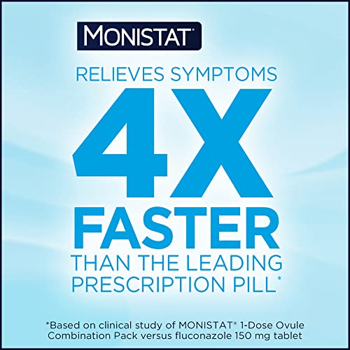 Monistat 1 Day Yeast Infection Treatment Anti-Itch Cream Bundle