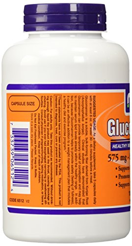 Now Foods Glucommanan (575mg, 2 pack/360 count)