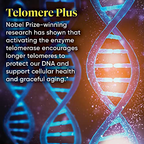 Enzymedica, Telomere Plus, Enzyme Support for Cellular Health, 30 Capsules