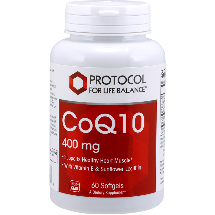 Protocol For Life Balance CoQ10 400 mg 60 gels