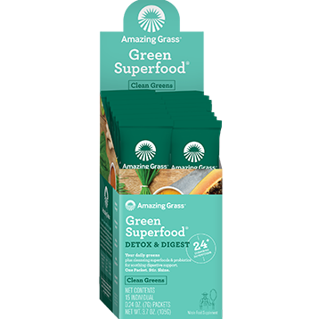 Amazing Grass Detox & Digest Green SF Box 15 packs