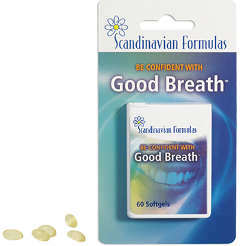 Scandinavian Formulas Good Breath 60 gels