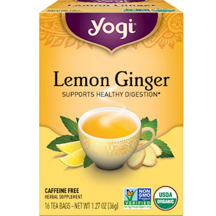 Yogi Teas Lemon Ginger 16 bags