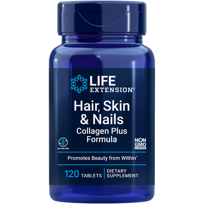 Life Extension Hair, Skin & Nails Collagen + 120 tabs