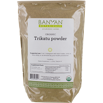 Banyan Botanicals Trikatu Powder (Organic) 1lb