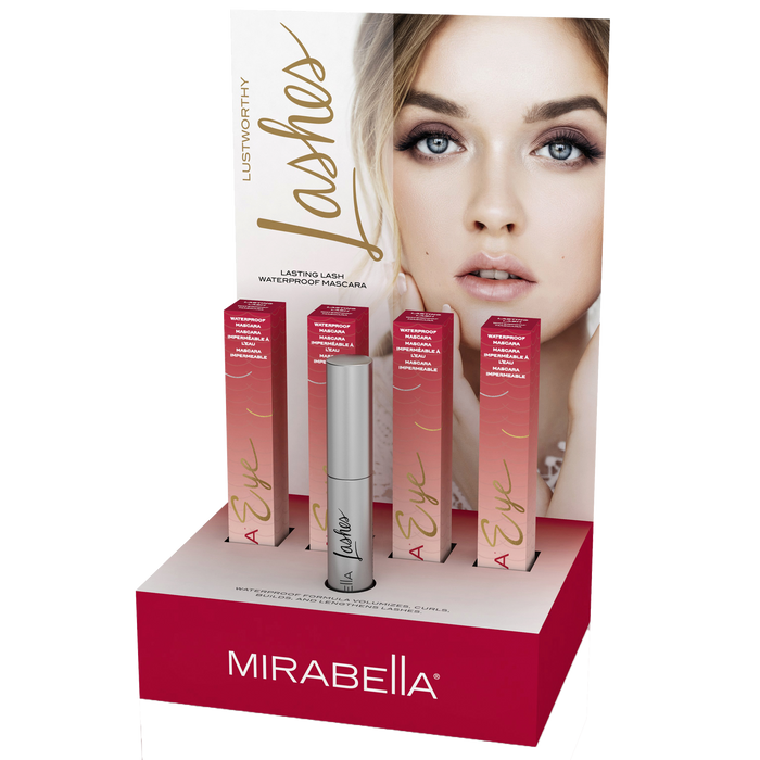 Mirabella Beauty Lasting Lash Waterproof Mascara Display