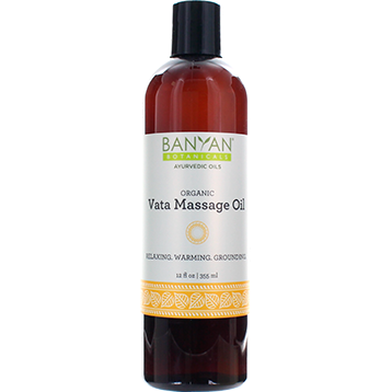 Banyan Botanicals Vata Massage Oil, Organic 12 oz