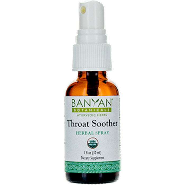 Banyan Botanicals Throat Soother Spray, Organic 1 fl oz