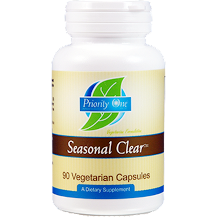 Priority One Vitamins Seasonal Clear 90 vegcaps