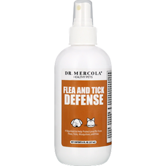 Dr. Mercola Flea and Tick Defense Spray 8 fl oz