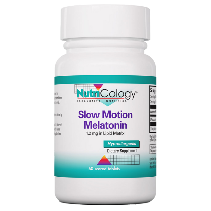 Nutricology Slow Motion Melatonin 60 tabs