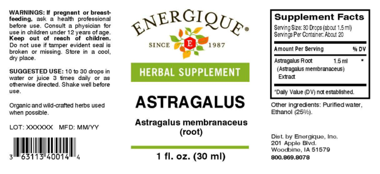 Energique Astragalus 1 fl oz