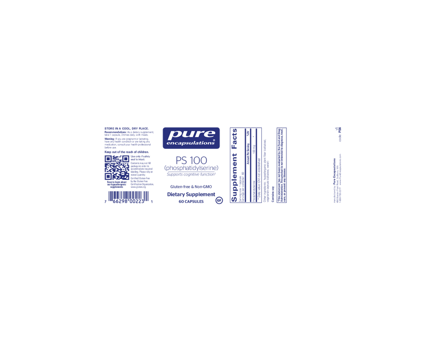 Pure Encapsulations PS 100  100 mg