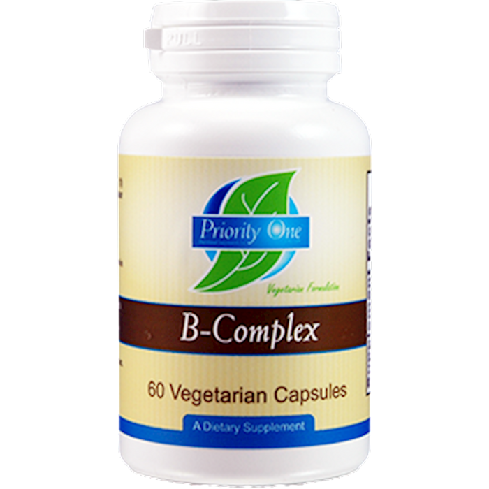 Priority One Vitamins Priority B-Complex  60 vcaps