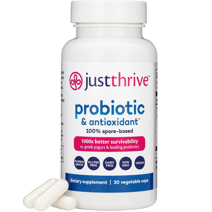 Just Thrive: Probiotic & Antioxidant - 30 Veg Capsules