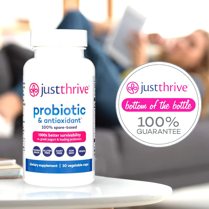 Just Thrive: Probiotic & Antioxidant 90 Veg Caps