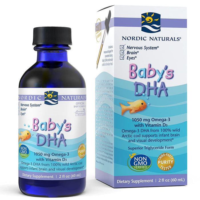 Nordic Naturals Baby's DHA, Unflavored - 2 oz