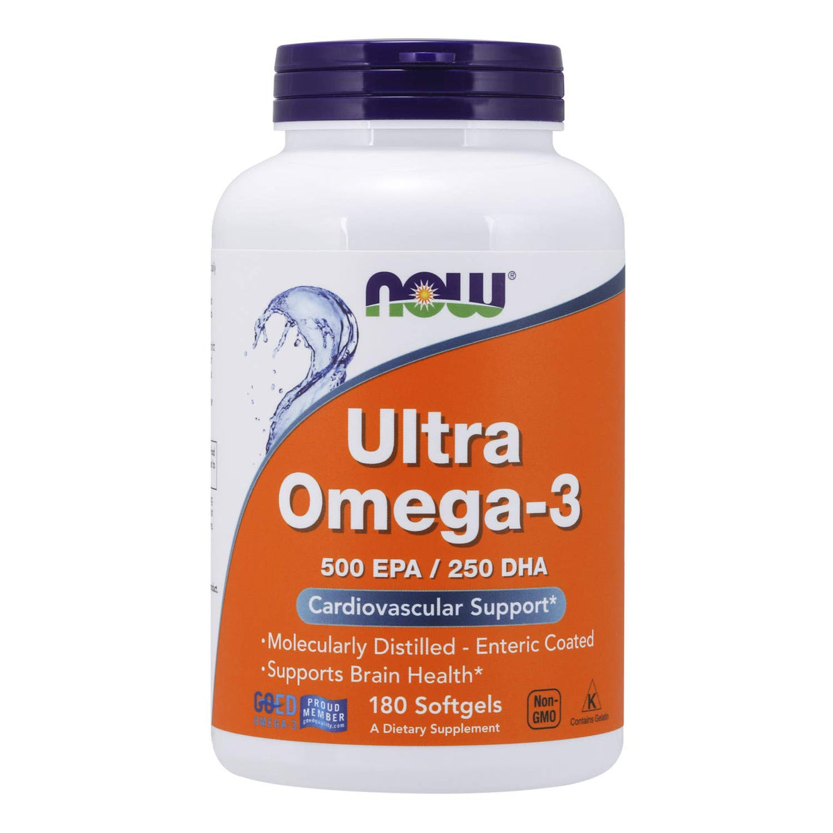 Now Supplements, Ultra Omega-3 Molekular Destilliert Und 