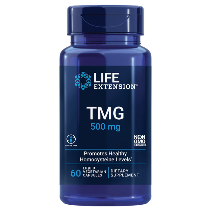 Life Extension TMG 500 mg 60 Liquid Veg Capsules